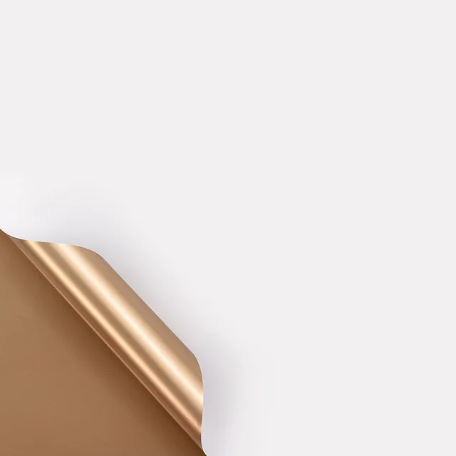 20 листов золотой цветок оберточная бумага водонепроницаемый Рождественский