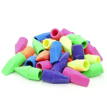 

150 pcs Pencil Top Eraser Caps Arrowhead Assorted Colors in Bulk Pack of 150 For children's gifts