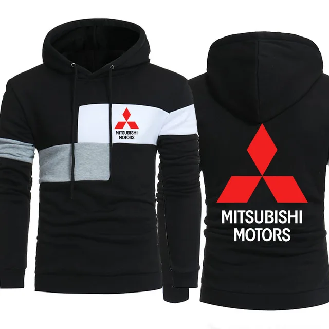 Толстовки для мужчин для Mitsubishi с логотипом автомобиля Толстовка с принтом весна осень толстовка хип хоп Harajuku модная повседневная толстовка флисовый спортивный костюм