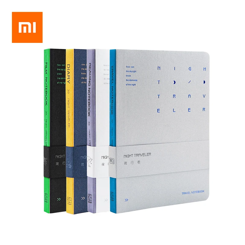 Блокнот Xiaomi B6 со светом дневник с 4 разными внутренними страницами офисные и