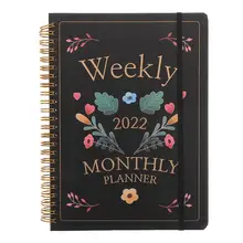 

1pc Desktop Type 2022 Calendar Decorative Calendar Planning Use Notebook