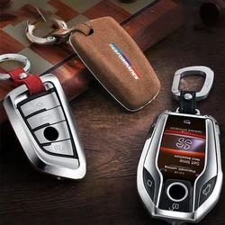 Vitesse Voiture Clé Housse Coque de Clé pour BMW F22 F30 F36 F10 F13 F01 F25 F26 F15 F16 F48 F39 G30 G11 G05 G01 G02 Accessoires 