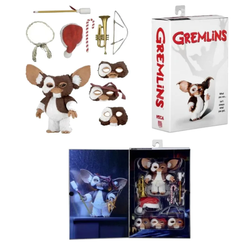NECA новый фильм Gremlins Рождественская версия ПВХ экшн-фигурка Коллекционная модель