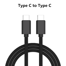 60w usb c para usb tipo c cabo de carregador rápido cabo USB-C tipo-c cabo de náilon para huawei xiaomi mi 10 pro samsung s20 1m 20cm