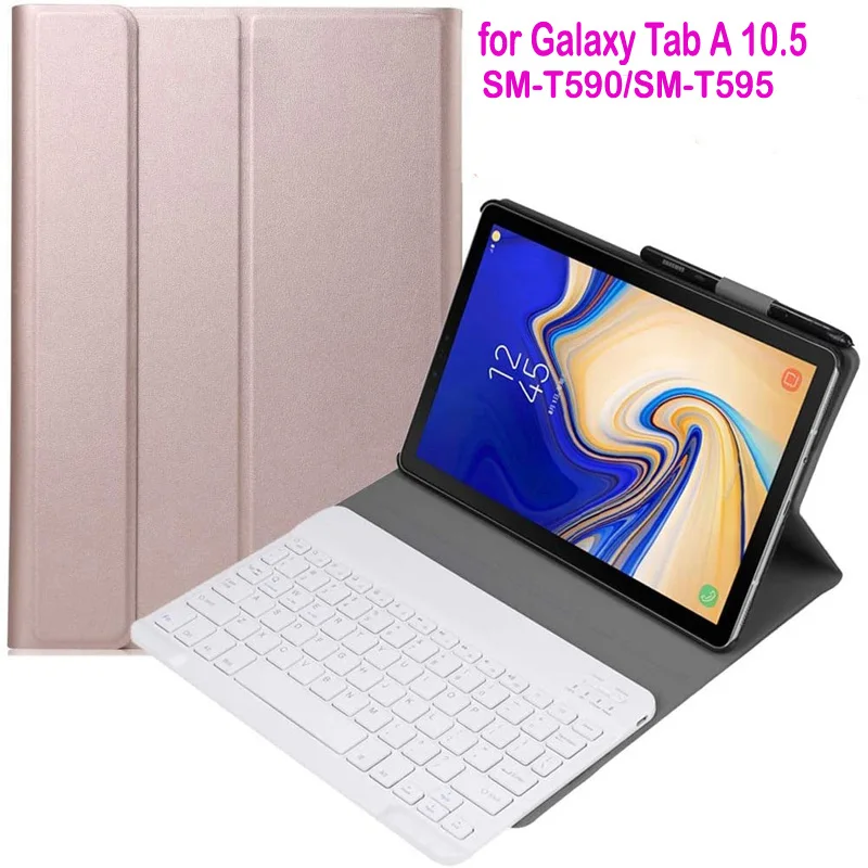 Keyboard Case For Samsung Galaxy Tab A 10.5 SM T590 SM T595 T590 T595
