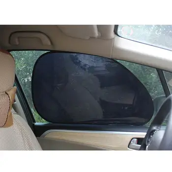 

Auto Styling 2pcs Car Sun Shade Side WindowVisor Protection Cover Auto Mesh Electrostatic Sunscreen Car Intorior Accessories