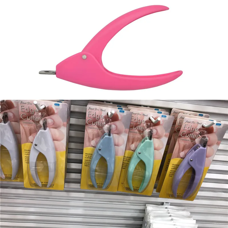 Acrylic Nail Clipper False Nails Cutter Fake Clippers Tip Trimmer for Artificial Art Manicure Tools Clip Tool | Красота и здоровье