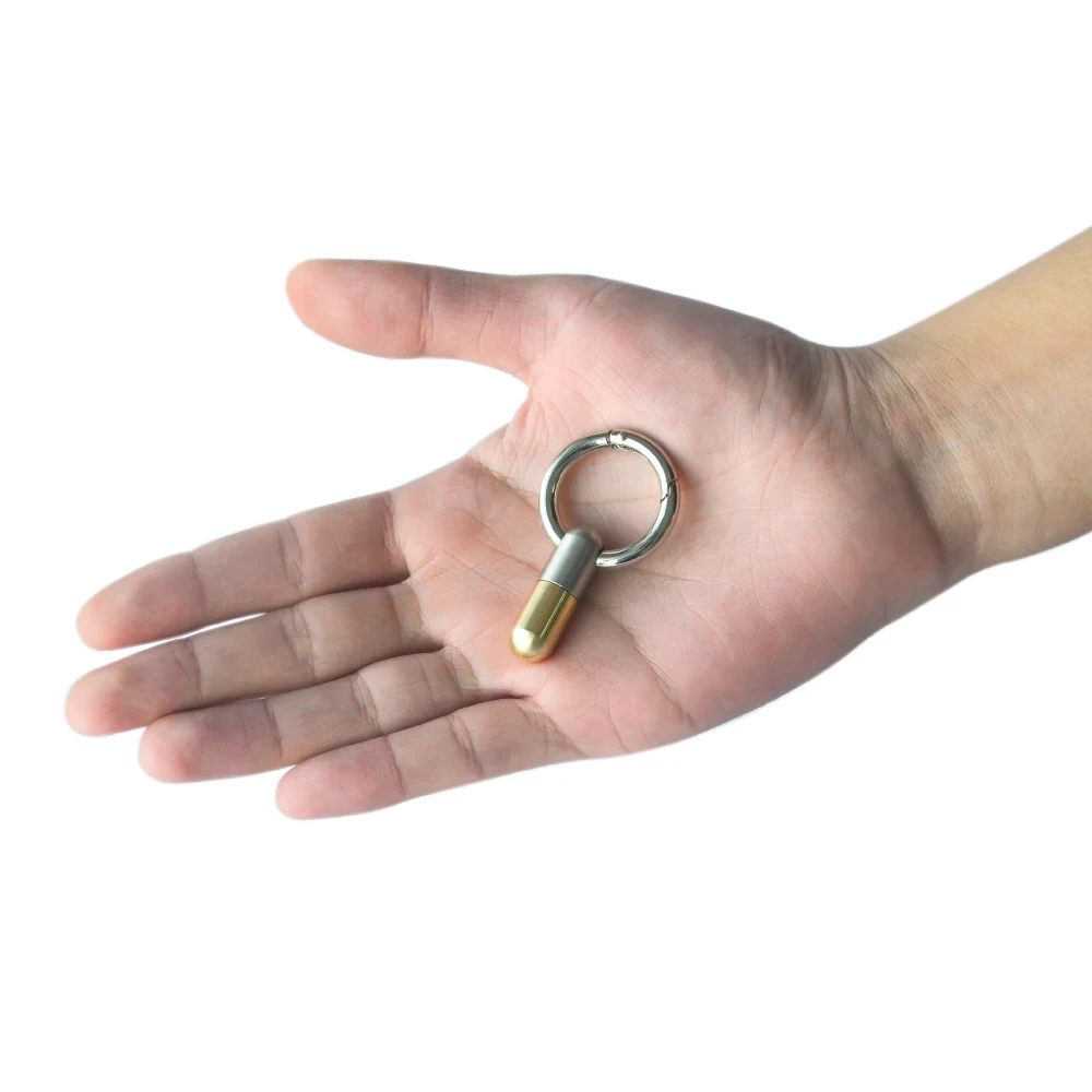 Multi-Function Key Ring Pendant Tool Capsule Knife Tiny Cutting Tool EDC Key Mini Cutting Tool Stainless Steel