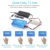 HTRC iMAX B6 80W Зарядное Устройство Lipo NiMH Li-ion Ni-Cd Digital RC IMAX B6 Lipro Balance Charger Разрядник + 15V 6A Адаптер