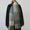 2019 Winter Plaid Cashmere Scarf Fashion Shawl Colored Chequered Scarves Warm Students' Necks and Thicker bufanda invierno mujer 4