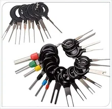 26 pçs kit de ferramentas de remoção terminal do carro ejetor terminal fio conector pino liberação extrator dec889