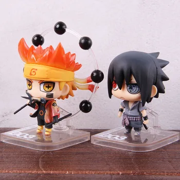 

Anime Naruto Shippuden PVC Figure Toy Naruto Uzumaki & Sasuke Uchiha Action Figure Collectible Model Toys 2pcs/set