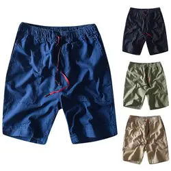 Летние Шорты мужские, быстросохнущие Спортивные шорты высокое качество пляжная одежда мужские короткие штаны дышащии эластичные для