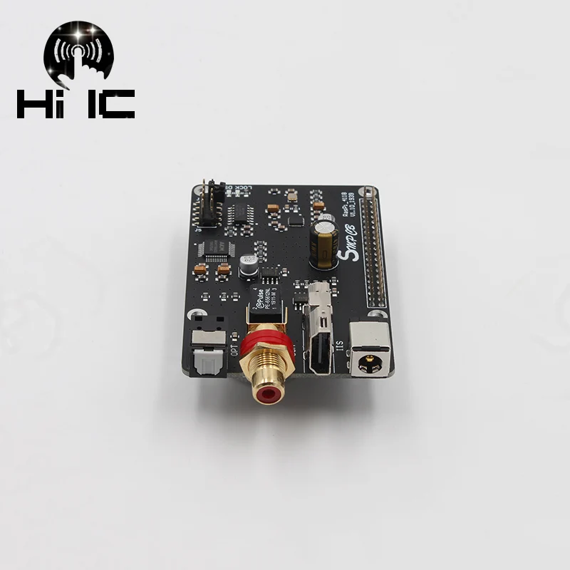 AK4118 Raspberry Pi IIS DAC HIFI декодер плата цифровой сетевой плеер оптический коаксиальный ies выход для Raspberry Pi 2B 3B+ 4B