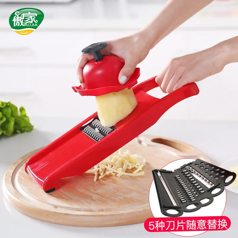 Kitchen shredder vegetable eraser potato shredder household slicer stainless steel shredded carrot vegetable shredder
