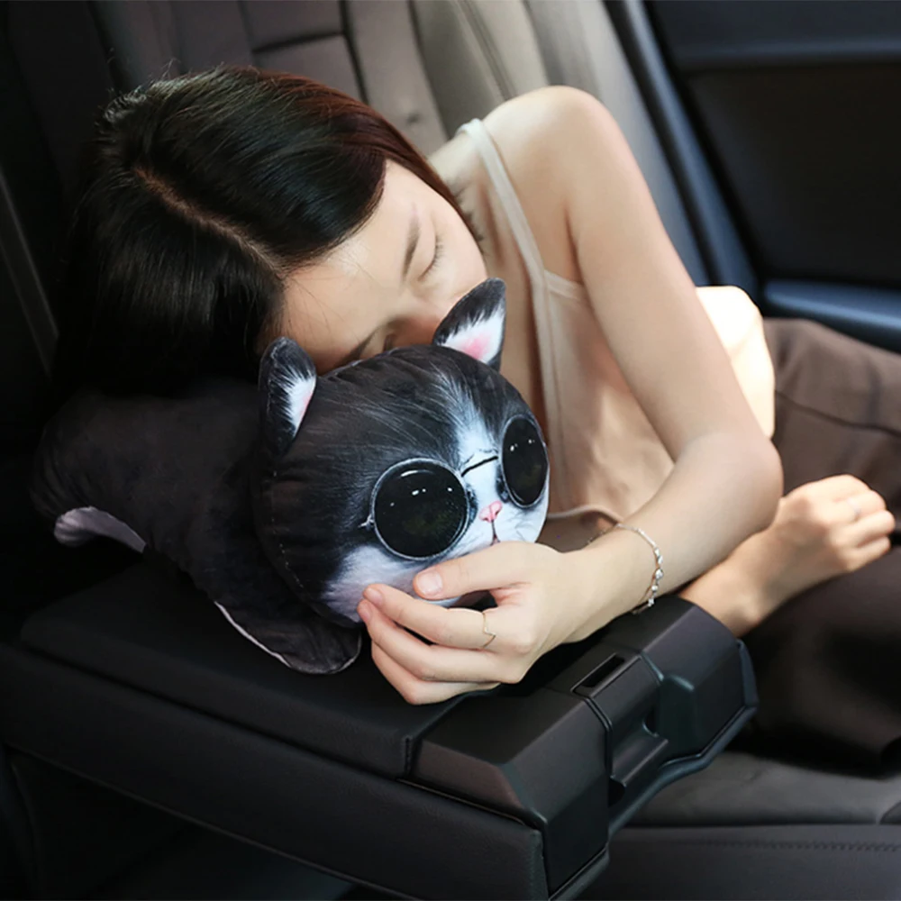 

New High Quality Universal Car Armrest Box Tissue Box Creative Cartoon Cute Doll Animal Tissue Case Car Interior Accessories N20