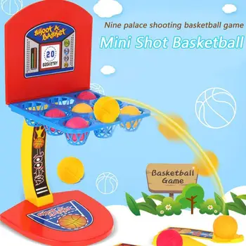 

Mini Basketball Toy Basketball Stand Indoor Outdoor Basketball Family Desktop Table Game Hoop Shooting Fun Games Parent-Chi W4M8
