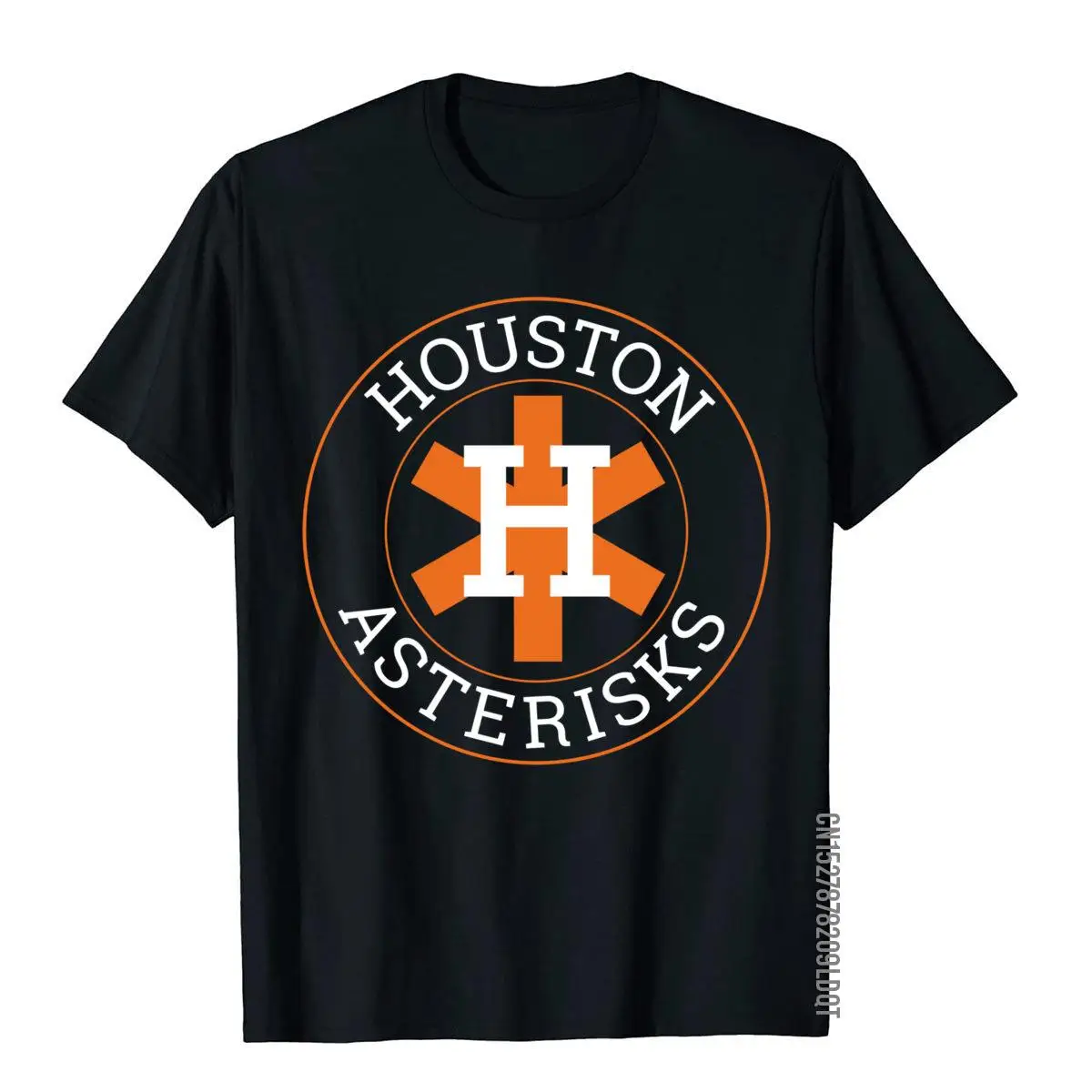 Houston Asterisks Cheated in 2017 Funny Baseball for Fans Long Sleeve T-Shirt__B12871black