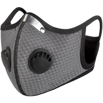 

Men/Women Activated Carbon Dust-proof Cycling Face Mask airsoft mask маска для бега Half Face Carbon Mountain Bicycle mask
