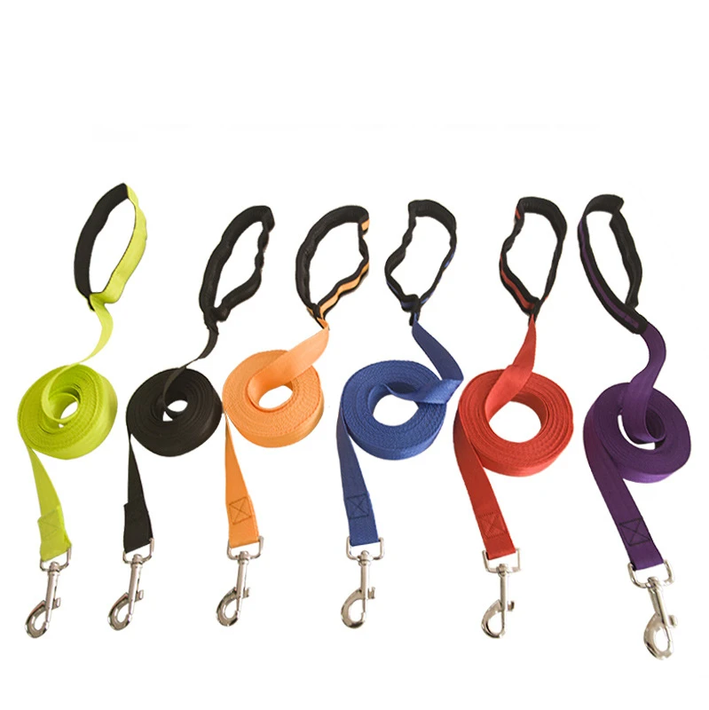 

Nylon Dog Leash For Small Medium Large Dog Outdoor Running Walking Training Safe Pet Dog band Collar Harness Leash S\M\L