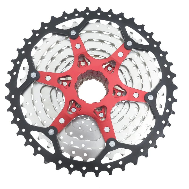 VG спортивный горный велосипед MTB 10 скоростей кассета 10 велоцидад 10 S 42T запчасти для велосипеда Cassete Звездочка свободного хода Cdg Сверхлегкий 444g
