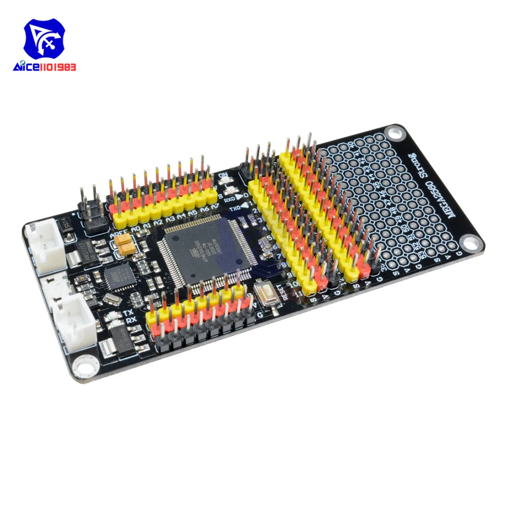 Плата микроконтроллера diymore DM MEGA2560 плата Mega2560 ATmega2560 ATmega16U2 для Arduino Micro USB 16