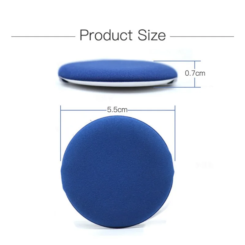 Round Shaped Makeup Air Cushion Sponge Puff Dry Wet Dual Use Concealer Liquid Foundation BB/CC Cream Make up puffs
