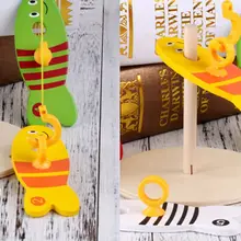 Детская головоломка для раннего образования, деревянные игрушки, цифровая рыболовная колонка, игра для родителей и детей, XXFE