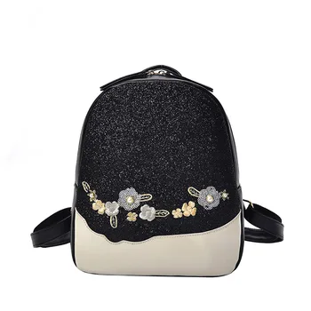 

Girl's Small Backpack 2020 Shining Sequin Shoulder Bag Women Multi-function Mini Back Pack For Teenage Girls Kids Sac A Dos #T2G