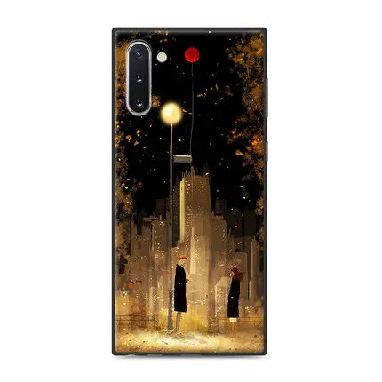 Чехол для samsung Note 10, чехлы Note10, чехол Note 10+ с рисунком, противоударный Note10+ Защитные колпаки для Galaxy Note10 plus pro, чехол - Color: A16