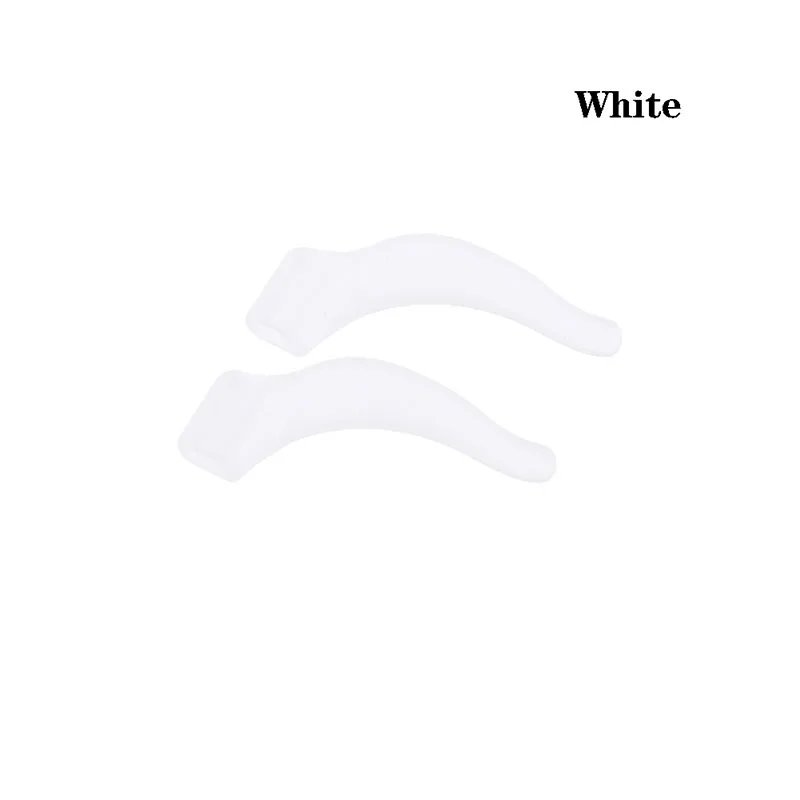 White Очки для ног, Противоскользящий коврик из силикагеля, Мягкий Нескользящий крючок, фиксированное движение, очки для плавания на открытом воздухе, Аксессуары для ног - Color: White