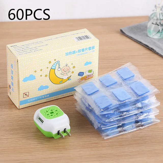 60 Db/Tétel Illatos Szúnyogtaszító Tabletta Rovarok Anti Szúnyog Kártevők Nem Toxikus Kártevő Elutasító Rovargyilkos