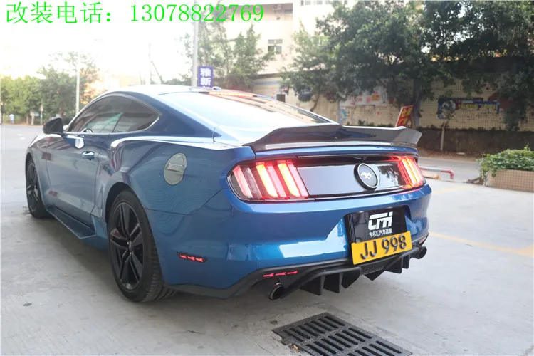 Подходит для FORD MUSTANG 15-18 боковые юбки широкая юбка для тела Боковая педаль подоконника отделка