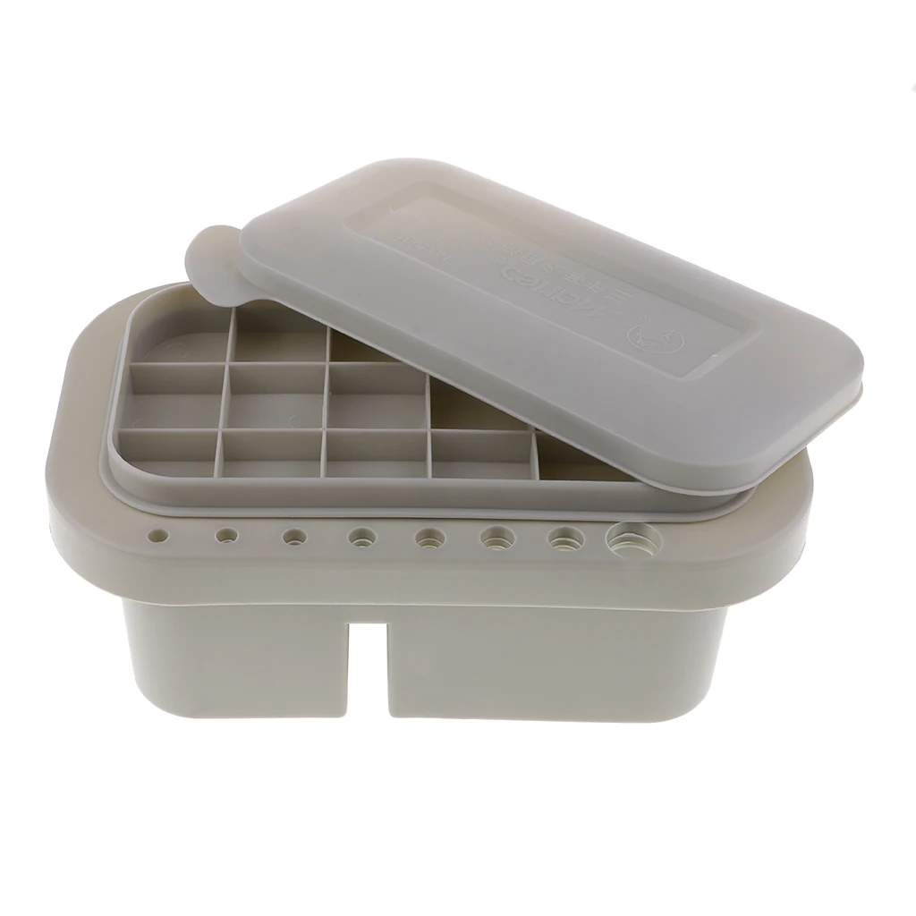 Multifunction Brush Tray With Brush Holder And Palette Barrels Brush Watercolor Scrub Brush Wash Bucket Artist