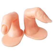 Набор для маникюра эспандер Non-модель пальца Картины Varved накладные пряди с креплением на кератиновых пластинах клей Фиксированный У палец-манекен