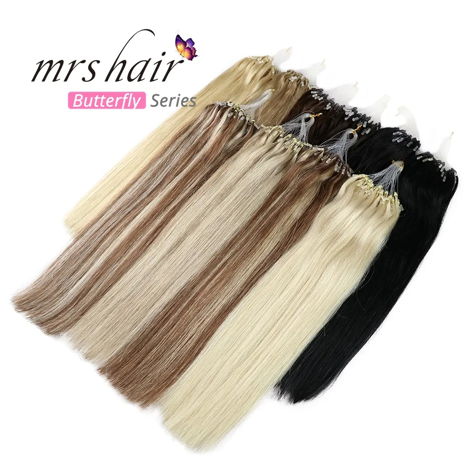 MRSHAIR Straight Loop Micro Ring Hair 14