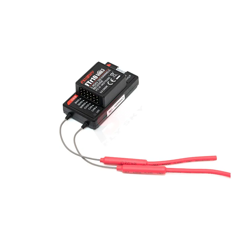 Flysky 2,4G 10CH FTr10 двухсторонняя двойная антенна PPM/IBUS PL18 AFHDS3 мини приемник для Flysky PL18 Fpv гоночный Дрон RC часть