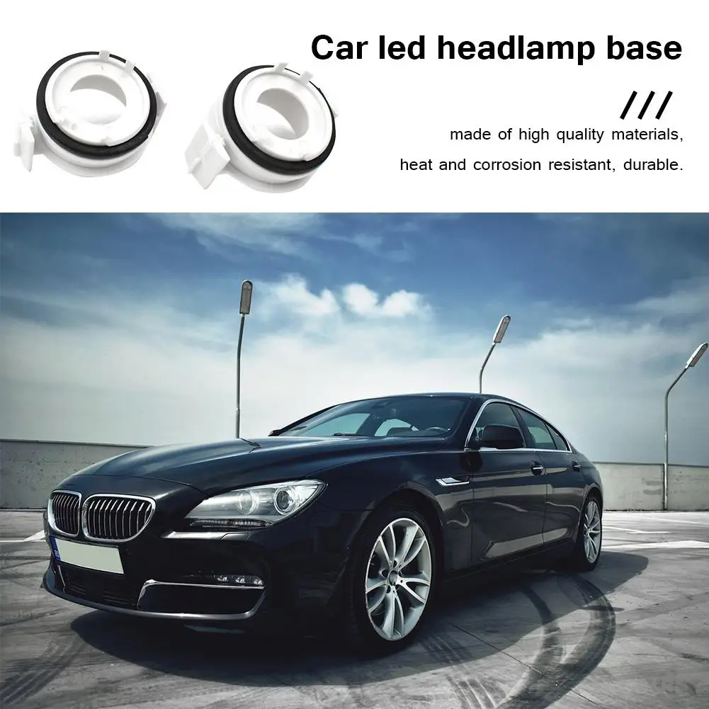 2 шт. H7 светодиодный фары лампы Базовый держатель Разъем для BMW 320 318i E65 E90|База| |