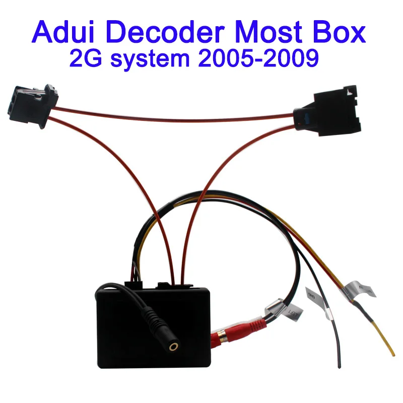 US $68.99 Audio Input Decoder For Audi 20052009 A6 A6l A8 Q7 Aux Automotive 2g System External Audio Input Optical Fiber Decoder