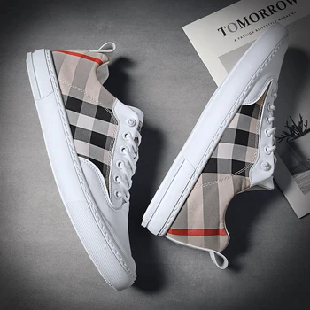 

New Men's Leisure Shoes Loafers Casual Shoes For Men Cloth Low Slip-On Mens Shoes Sneakers Fashion Comfortable Male Canvas Shoes