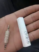 CMAOS-adaptador receptor y transmisor inalámbrico por Bluetooth 5,0, Conector de 3,5mm para Audio y música de coche, Aux, A2dp, receptor de auriculares, manos libres