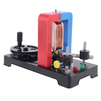 

DIY Hand Electricity Generator Model Generator Faraday Electromagnetic Induction Experiment Education Toys