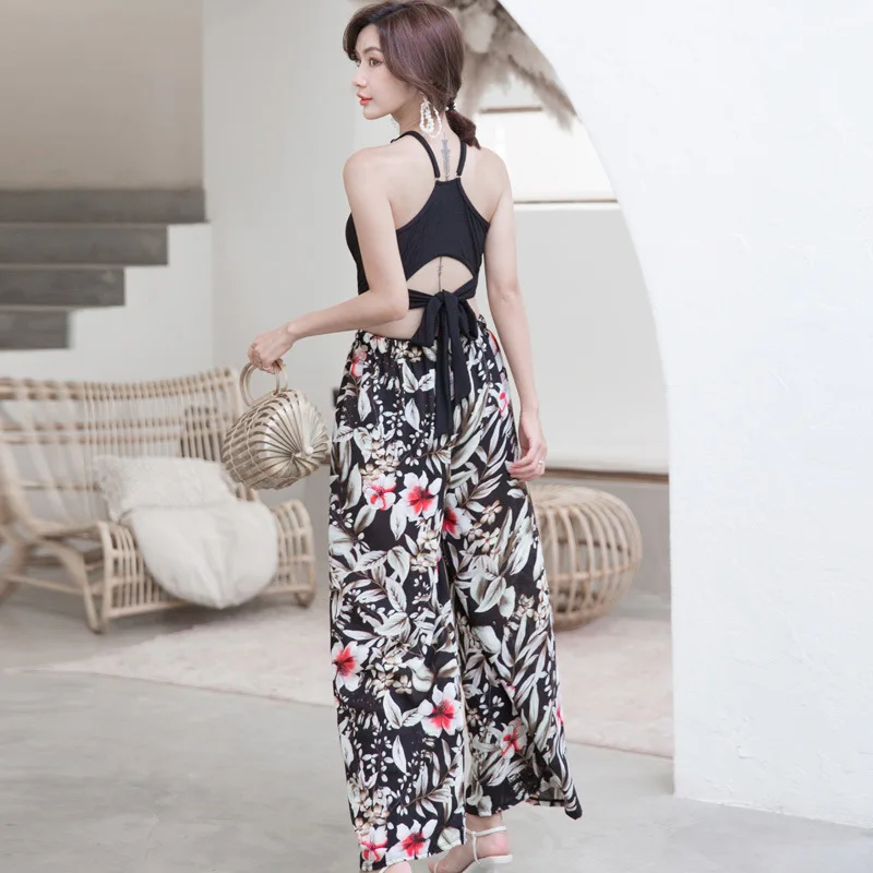 

Overflow Chun New Style Bathing Suit Fashion Sexy Slim Fit Slimming Split Type Triangular Trousers Three-piece Set Bathing Suit