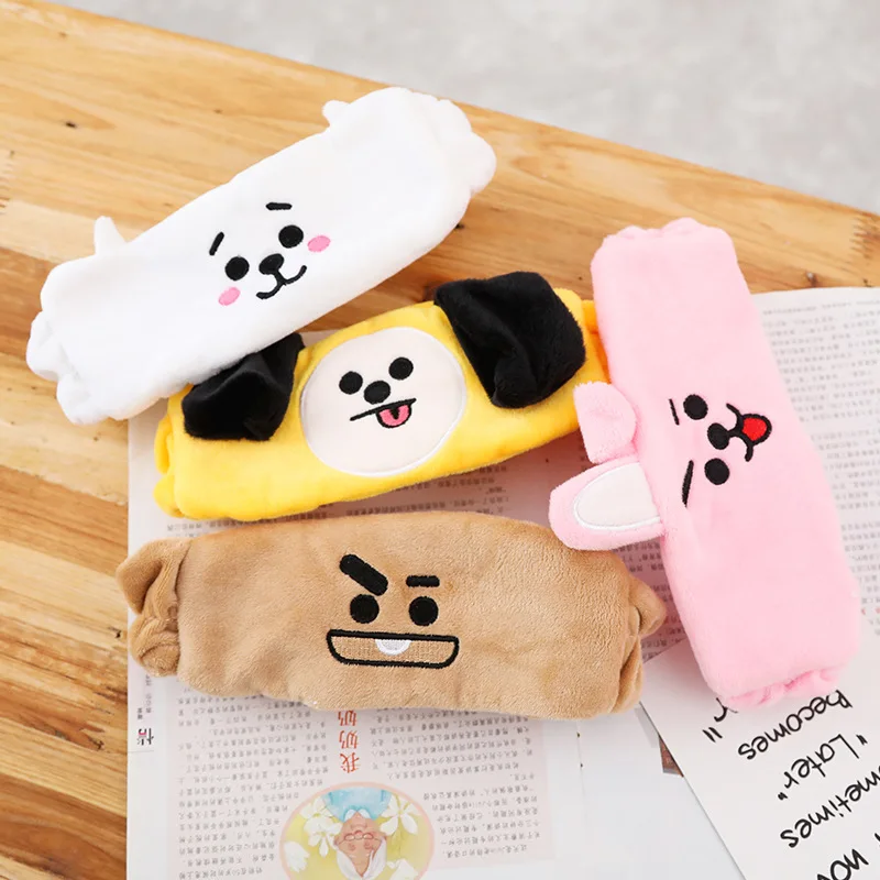 Bulletproof Boys tj heng Field jiu Country Face Wash Hair Band Cartoon Hair Band Headband Sweat Absorbing Hair Bands