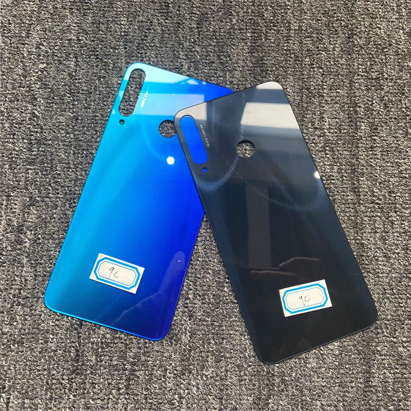 Замена 6,39 "Новинка для Huawei Honor 9C AKA L29 LX9 задняя крышка батарейного отсека задняя стеклянная панель Задняя крышка корпуса