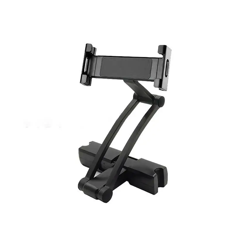 Black 5-13 Inch Car Holder Car Back Seat Headrest Tablet Phone Stand for iPad Air Mini 2 3 4 Pro PC Holders for Xiaomi Huawei Pad - Цвет: Black