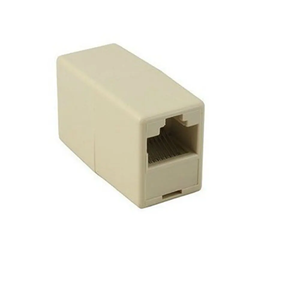 RJ45 сетевой Кабельный соединитель сетевой Ethernet двойной прямой головкой Lan кабель Столярный соединитель