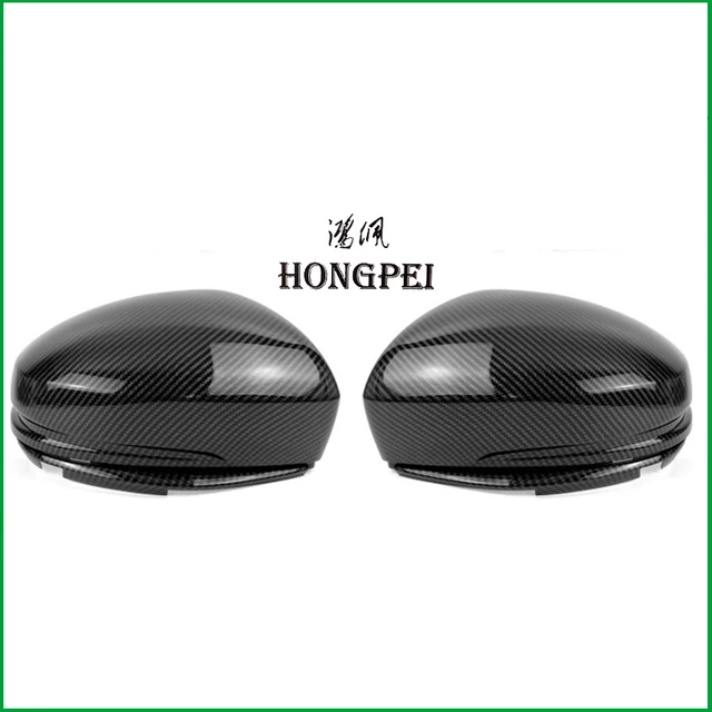 For Honda Fit Gk5 Jazz 2014 2017 Abs Carbon Fibre Print Rear Side View Wing Rearview Mirror Cover Sticker Trim Car Styling Chromium Styling Aliexpress