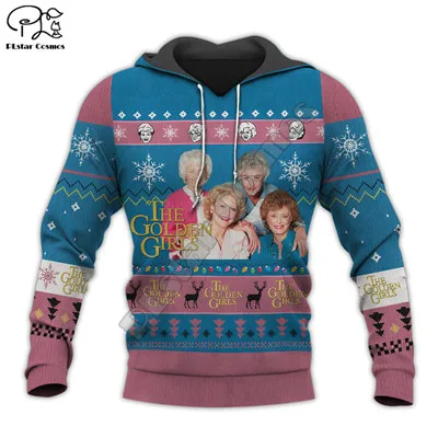 PLstar Cosmos Merry Christmas, забавный спортивный костюм с героями мультфильмов, Модный повседневный худи с 3D принтом/толстовки/куртки для мужчин и женщин, S-3