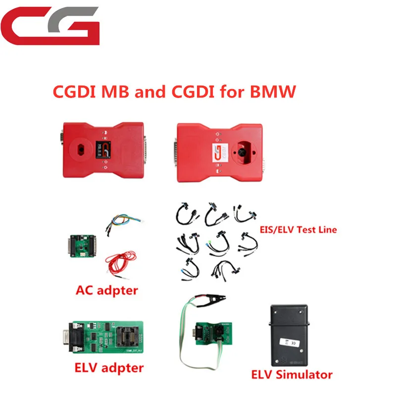 CGDI Prog MB для Benz автомобильный ключ Добавить самый быстрый программатор поддержка